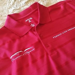 Concours d'Elegance Red Polo XL French lick resort